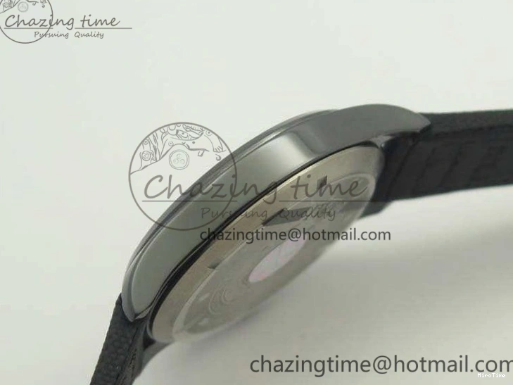 MIROTIME 0125 HighQuality Mark XVIII LAUREUS IW324703 Black Ceramic MKF Best Edition On Black Nylon Strap A 7218